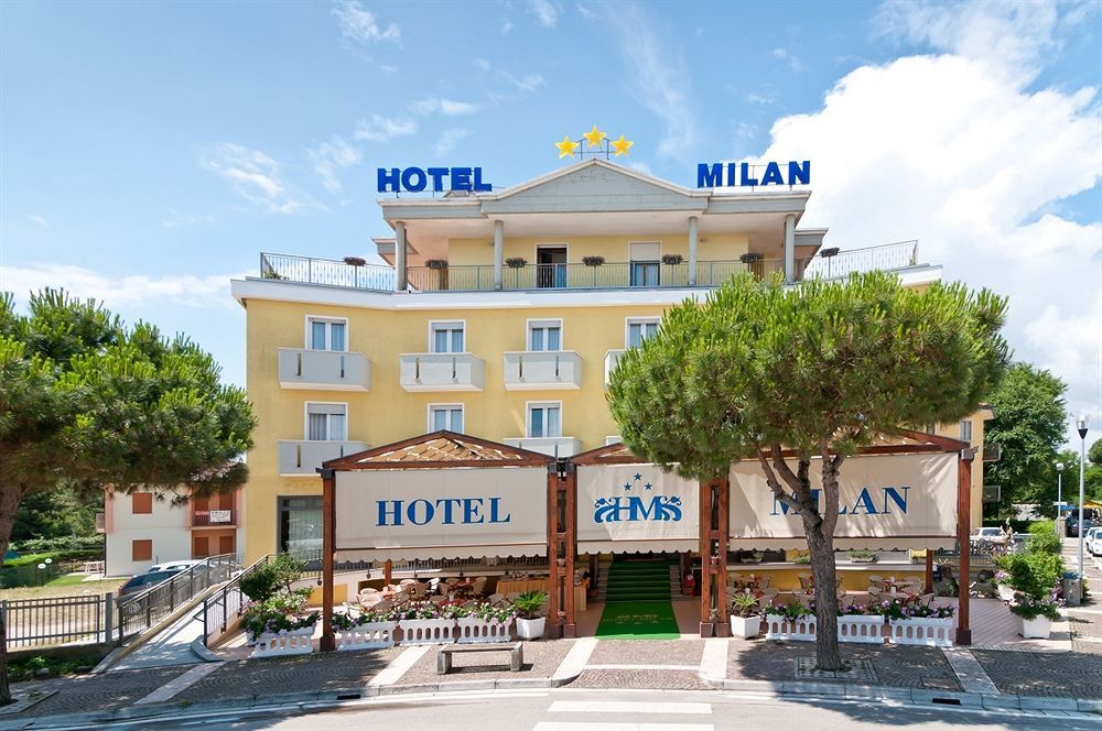 Hotel Milan Rosolina Mare Zewnętrze zdjęcie